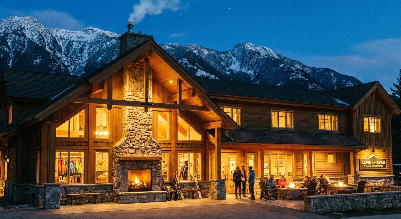 Mountain lodge