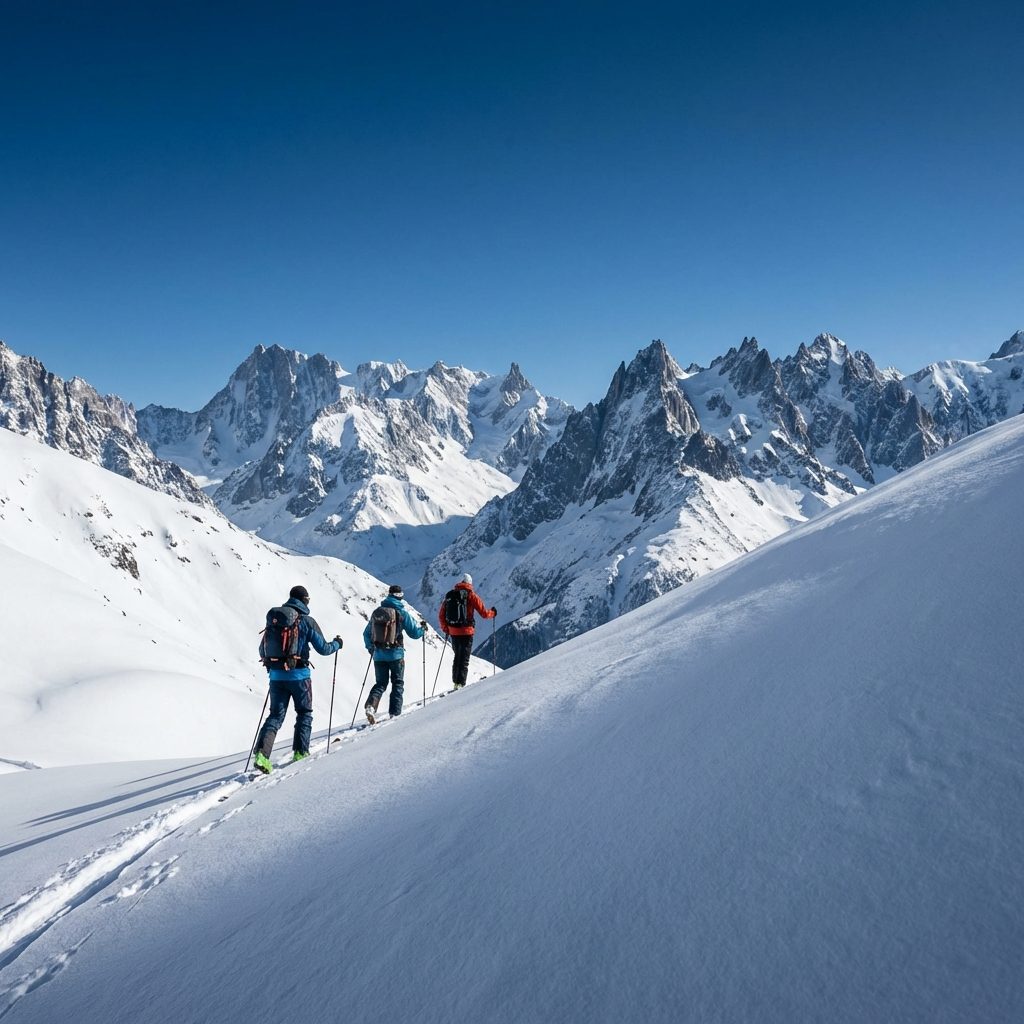 Ski touring